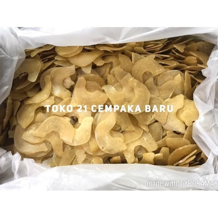 

Readyy!! Ananda Kerupuk Udang Mentah Ukuran Kecil 1 karton isi 5 KG Krupuk