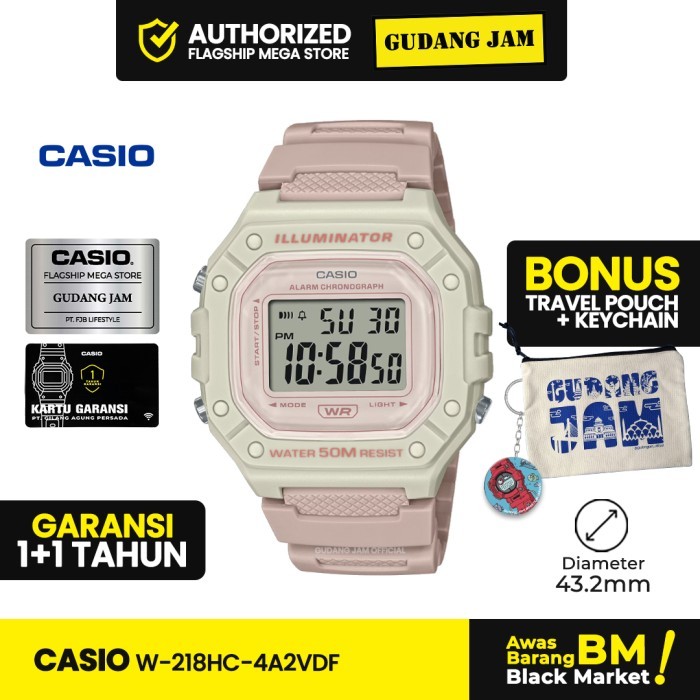Casio General W-218Hc-4A2Vdf W-218Hc W-218 W218Hc W218