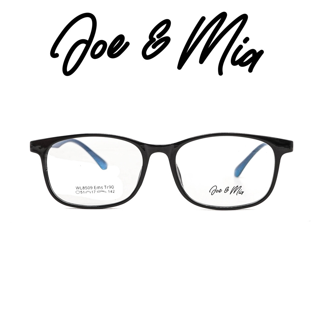 Joe & Mia Kacamata Pria Wanita 8509 C3 Black Blue