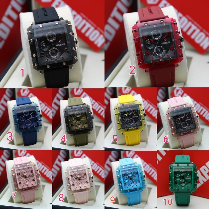 Jam Tangan Wanita Expedition 6808 E6808 E 6808 Original