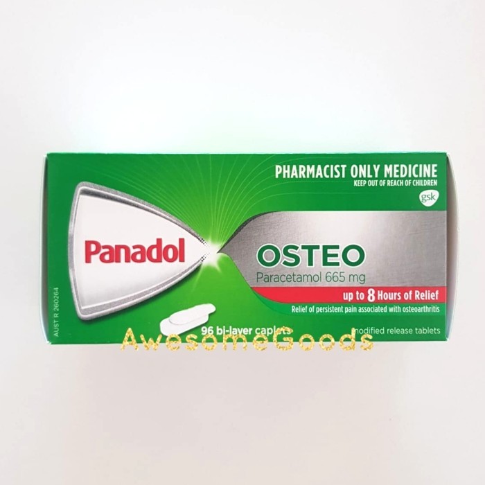 Panadol Osteo Australia 96 Caplets