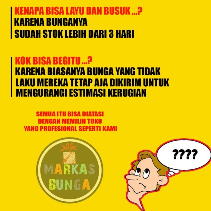 BUNGA KERAH MACAN MANDI / PAKET MANDI