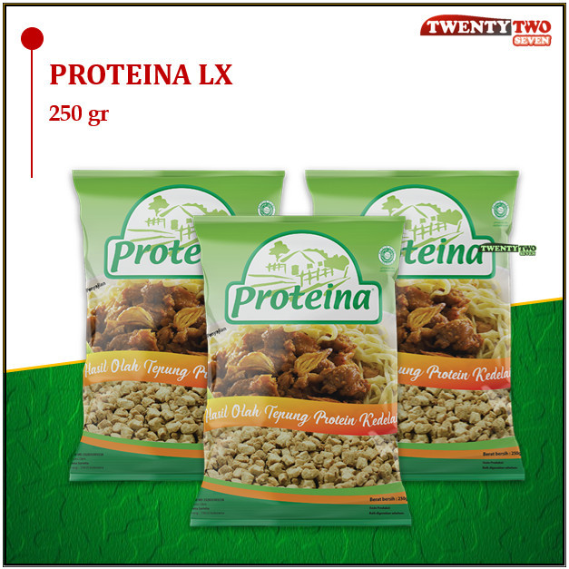

TERBARU! Proteina LX 250 gr - Protein Nabati Vegetarian Healthy Food