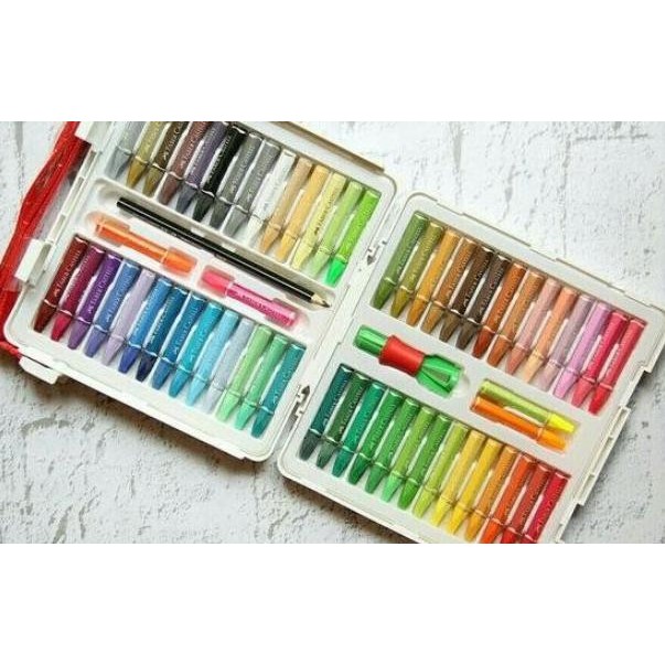 

Terlaris Crayon Faber Castell 60 Warna/Oil Pastel/Krayon Menggambar Ready Stok