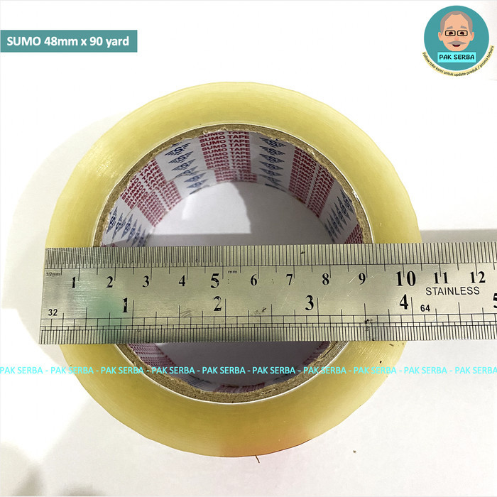 

Lakban Isolasi Opp Sumo Tape 48 Mm X 90 Yard / 2 Inch