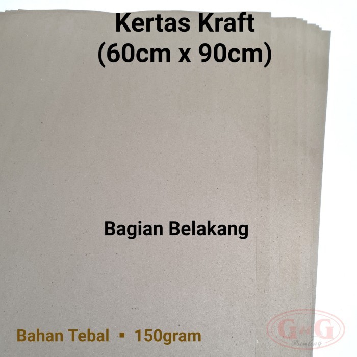 

Kertas Kraft Coklat Samson Craft Packing, Lembaran, 60X90Cm