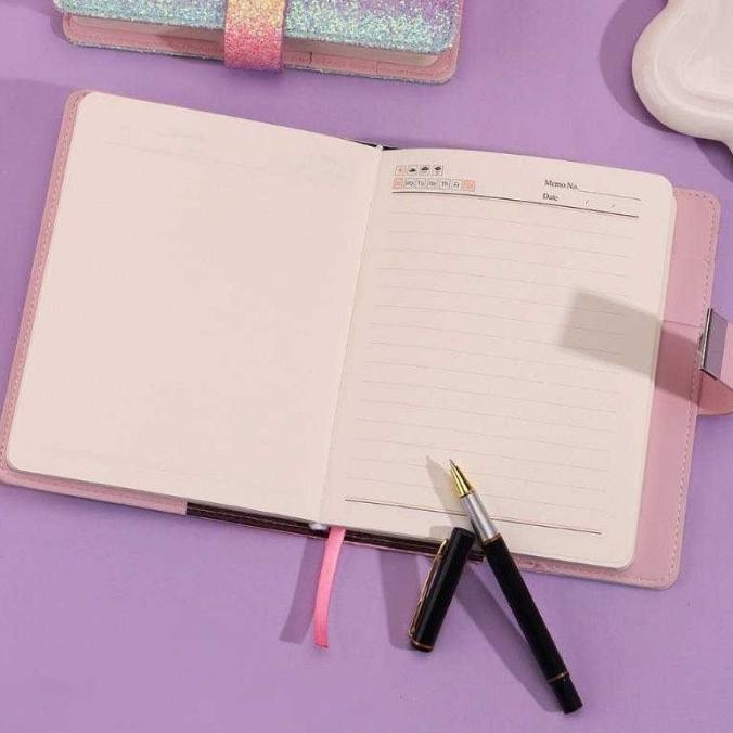 

Buku Diary Notebook Catatan Jurnal B6 256 Halaman with Lock - JIALILI F-5 L67J