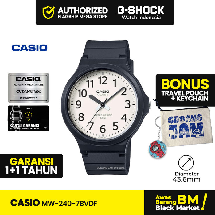 Casio General Mw-240-7Bvdf Mw-240-7B Mw-240 Mw240 Mw 240