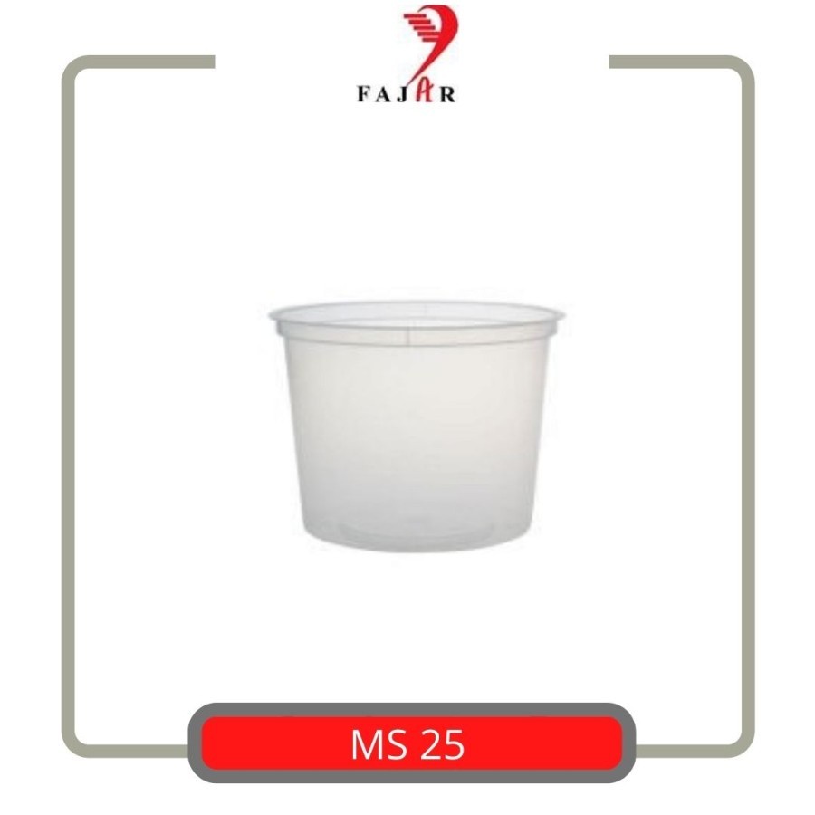 Wadah Plastik 635ml Bulat / wadah plastik / kotak plastik