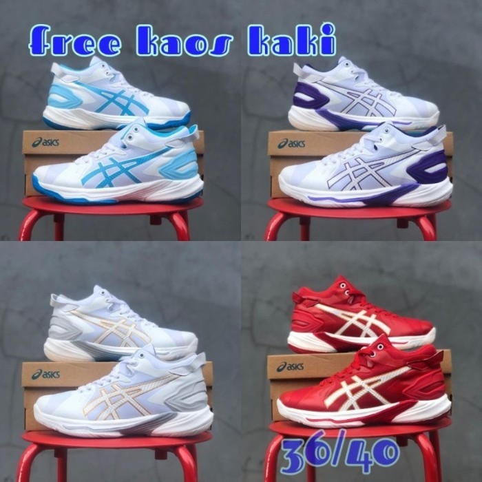 TERLARIS SEPATU VOLLY WANITA SEPATU VOLLY ASICS KEKINIAN SEPATU OLAHRAGA VOLLY WANITA MURAH