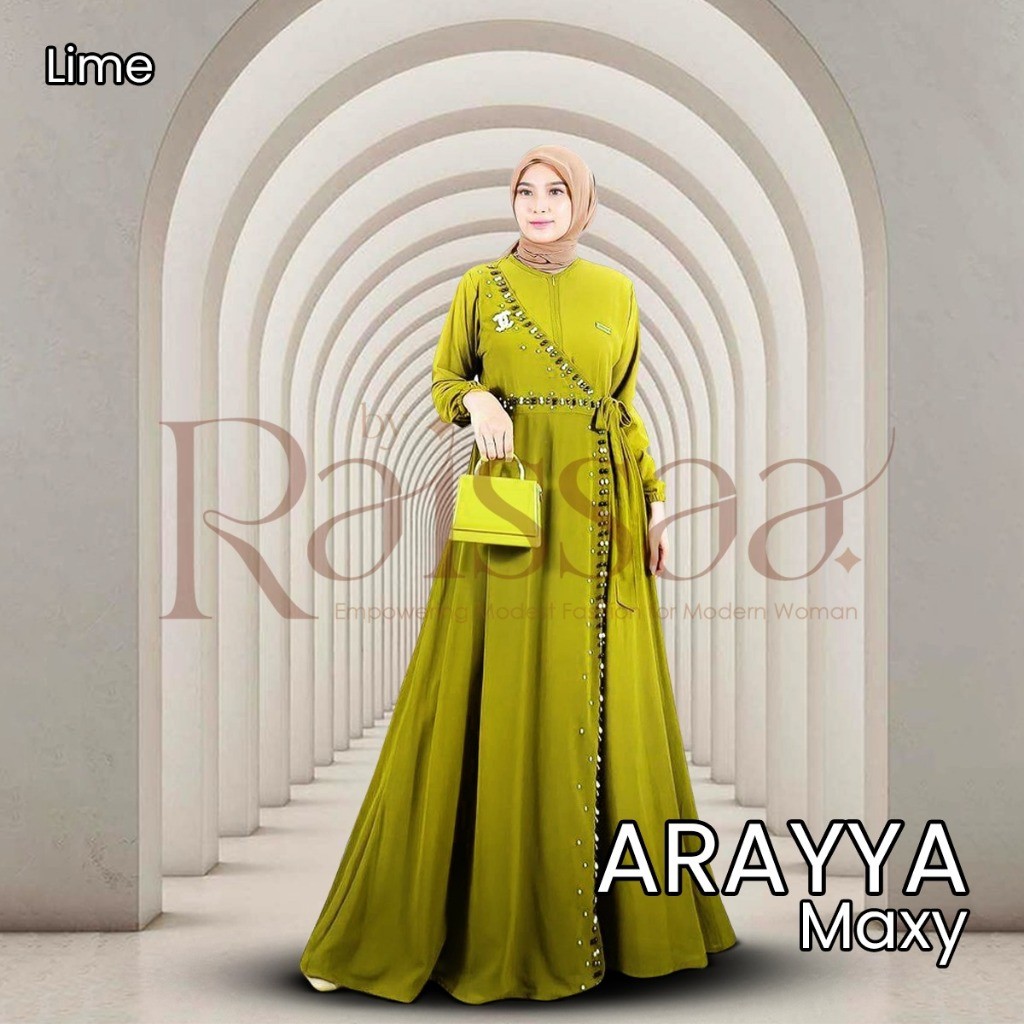 Gamis Gaun Wanita Dewasa Sysri Keluaran 2025 Kondangan Pesta Dress Games Bruklat Seragam Pengajian M