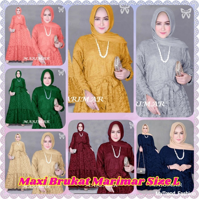 Maxi Brukat Marimar Size L