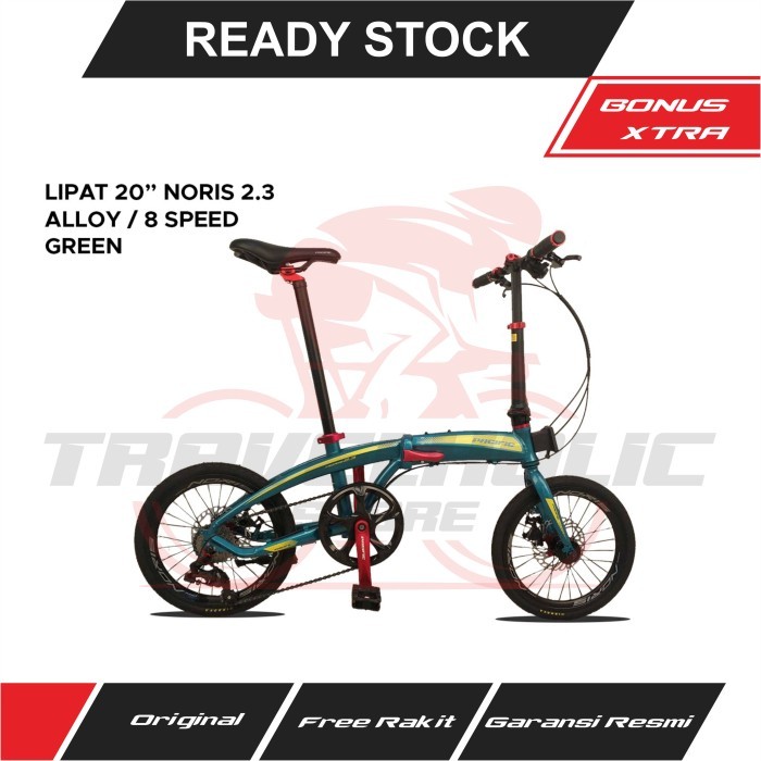 Sepeda Lipat Pacific Noris 2.3 20" - (Folding Bike)