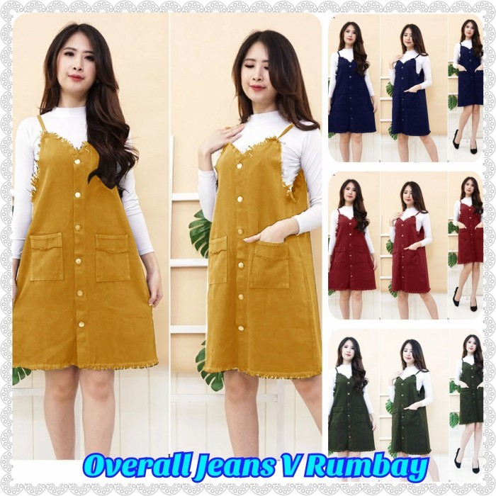 Overall Skirt Jeans V Rumbay
