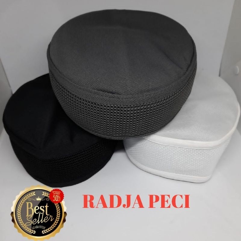 Limited Edition Peci Putih, Peci Hitam Taliban Madun L Peci L Songkok L Peci Taliban Madun L Peci