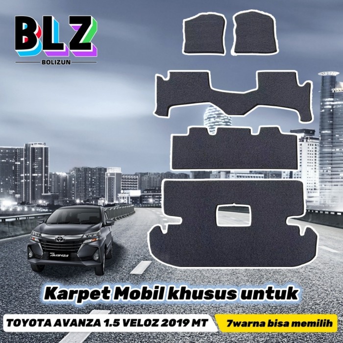 

TERLARIS BOLIZUN KARPET MOBIL MIE BIHUN CUSTOM DAIHATSU XENIA & TOYOTA AVANZA 1.5 VELOZ 2019-2021 (3