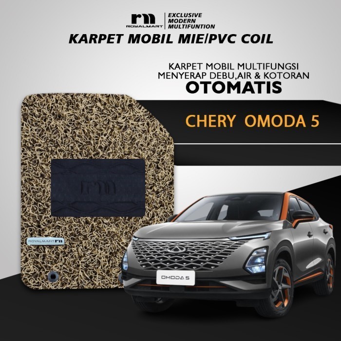 

TERLARIS ROYAL MART - KARPET MOBIL CHERY OMODA 5 FULL SET/CARPET MIE BIHUN PREMIUM KESET PVC ANTI