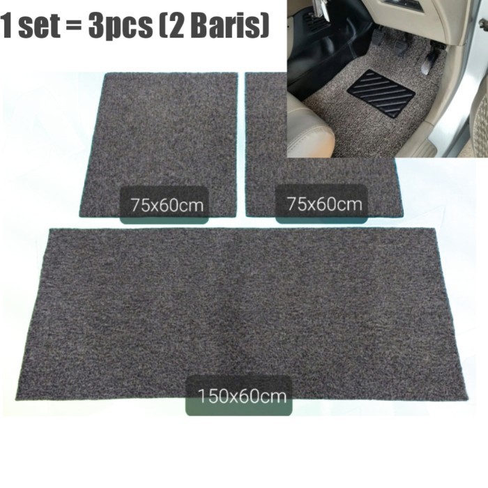 

TERLARIS KARPET MIE / BIHUN 3 POTONG UNIVERSAL KARPET BIHUN MOBIL 2 BARIS MURAH!!! MURAH