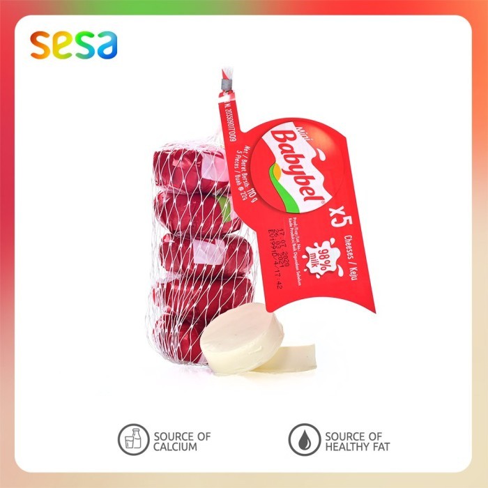 

TERLARIS BABYBEL KEJU MINI 110GR - TOPPING MAKANAN MURAH!!! MURAH