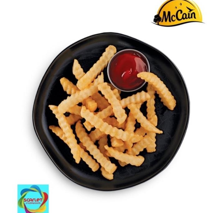 

Mccain Crinkle Caterpack French Fries Kentang Kualitas Premium 2,5Kg Original
