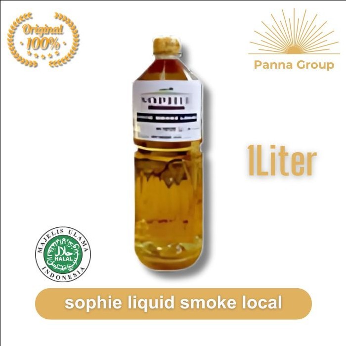

SOPHIE liquid smoke local / Perisa BBQ Bumbu Bakar Panggang Aroma Asap Food Grade 1 Liter