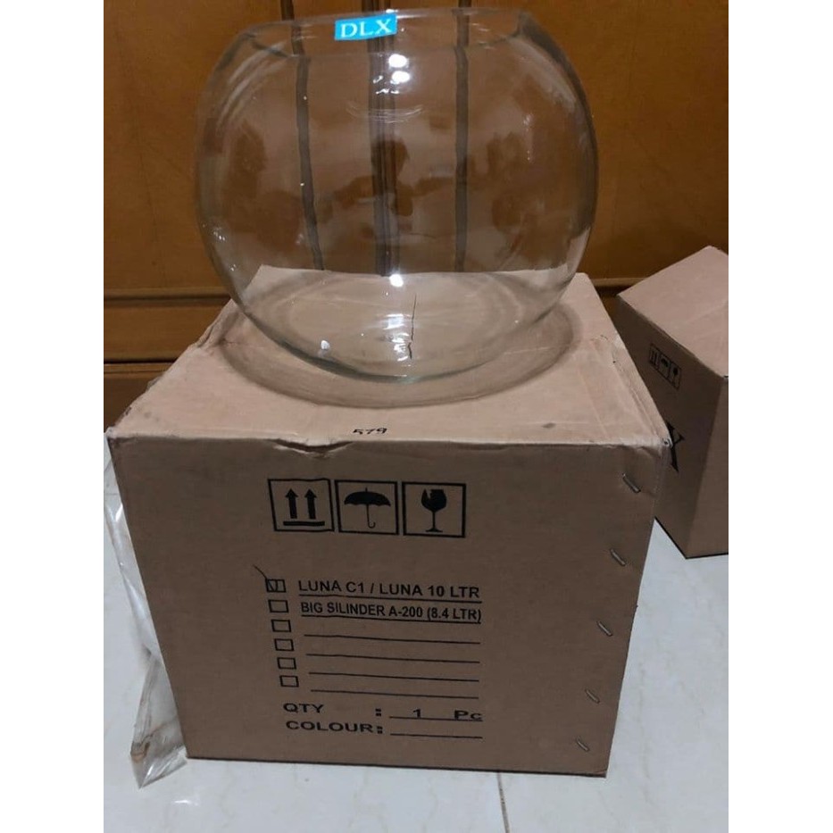 AQUARIUM TOPLES DLX LUNA 10 LITER