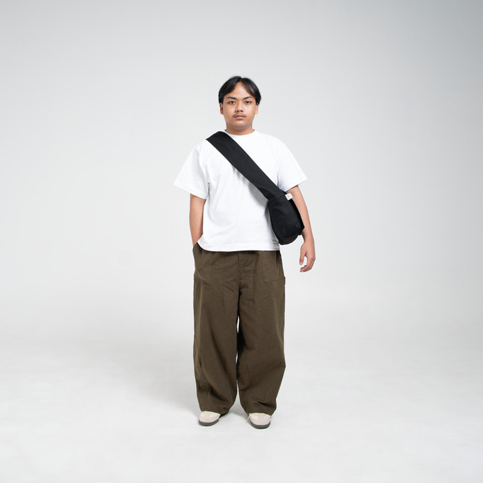 London Bag / Tas Selempang Canvas / Canvas Sling Bag