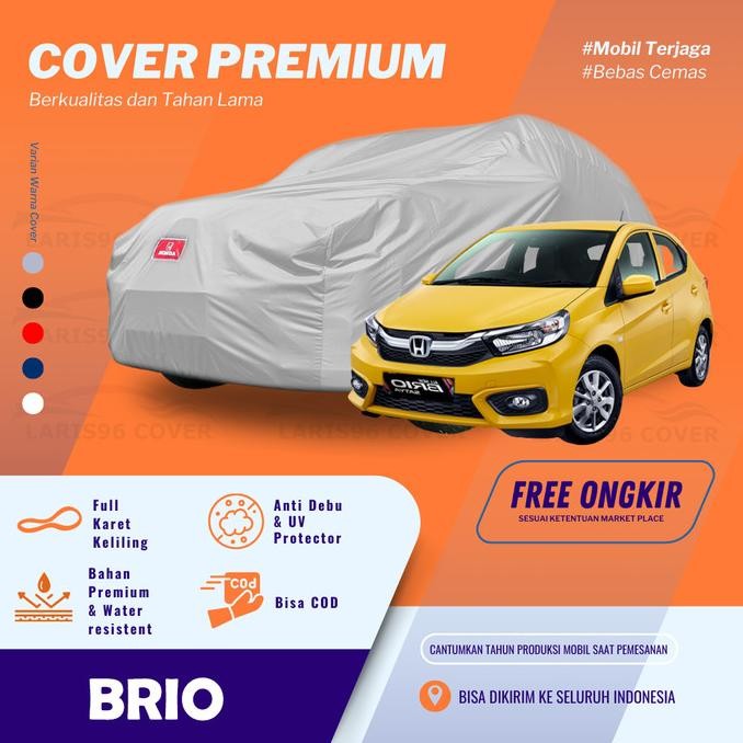 Cover Mobil Brio New Sarung Selimut Mantel Mobil Brio New Satya Terlaris