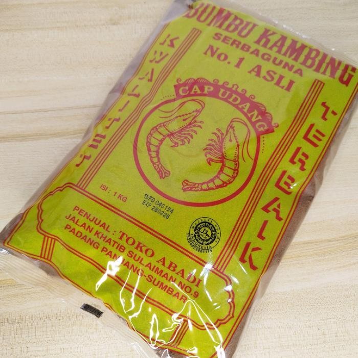 

Bumbu Kambing Cap Udang Berat 1 Kg Best Seller