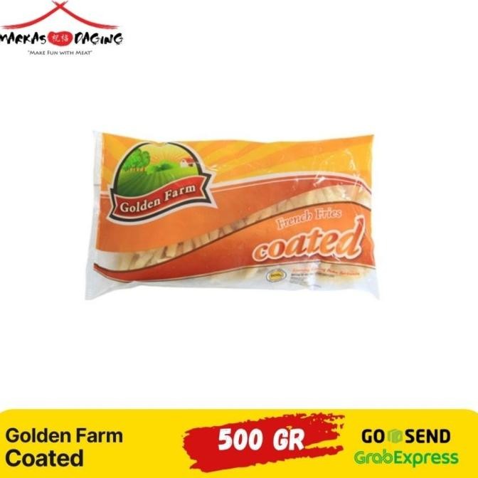 

Golden Farm Shoestring Coated 500 Gr Kentang Beku Original