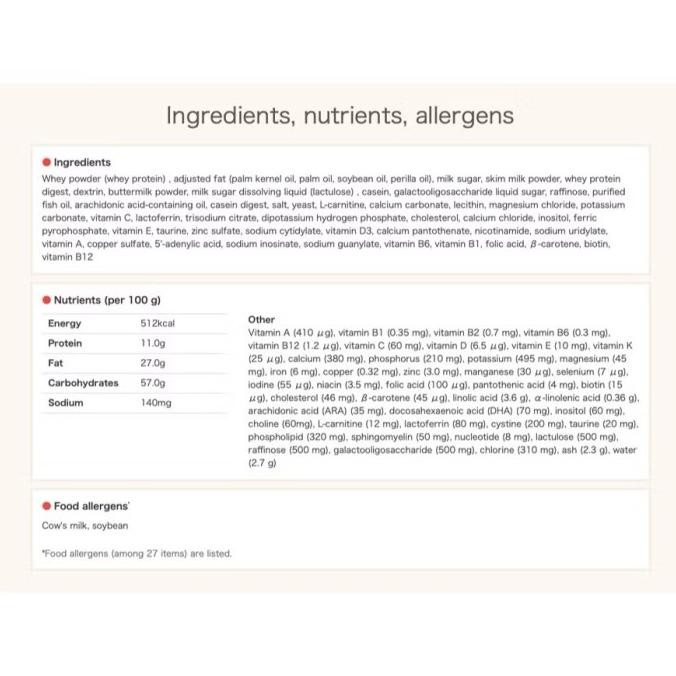 Sale Morinaga Hagukumi Susu Formula Jepang