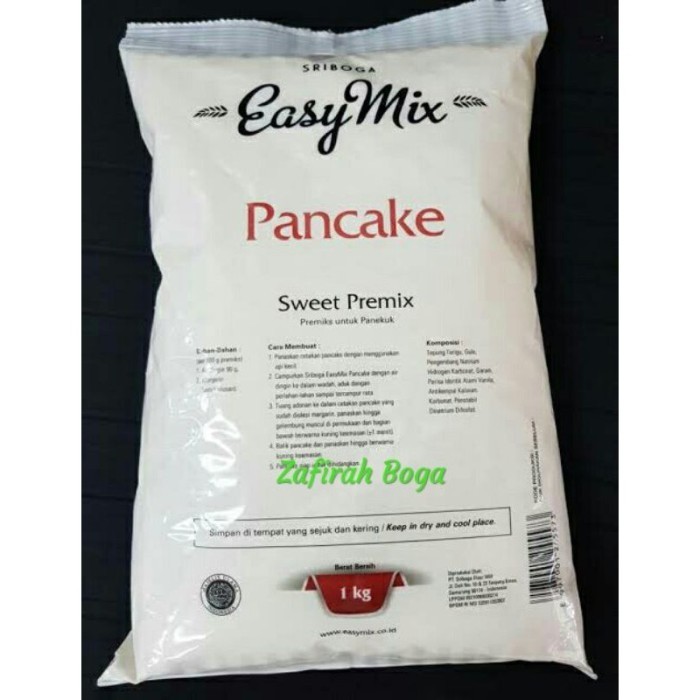 

TERLARIS TEPUNG EASY MIX SRIBOGA PANCAKE 1KG MURAH!!! MURAH