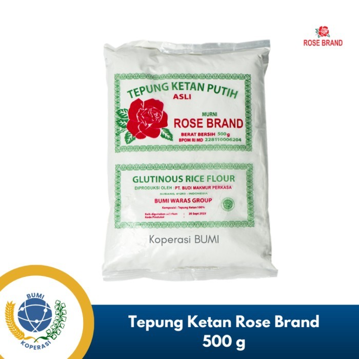 

TERLARIS TEPUNG KETAN ROSE BRAND ISI 20 500GR/ PCS MURAH!!! MURAH