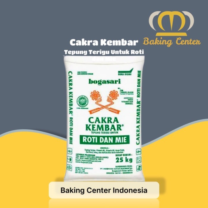 TERLARIS TEPUNG TERIGU CAKRA KEMBAR 25KG MURAH MURAH