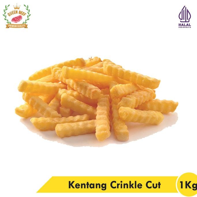 

Crinkle Cut French Fries Kentang Goreng 1 Kg Original