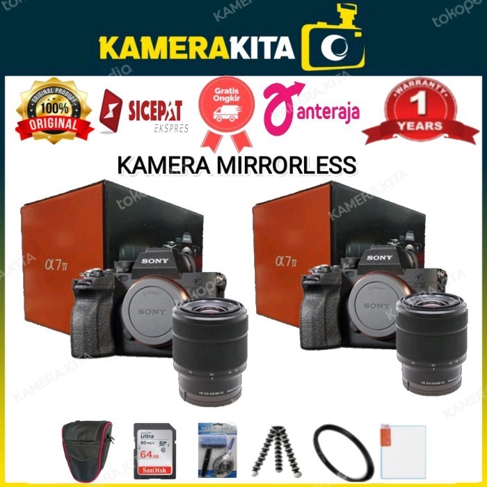 Sony A7 Iv Kit 28-70Mm / Kamera Sony Alpha A7 Mark Iv Kit 28-70Mm Oss