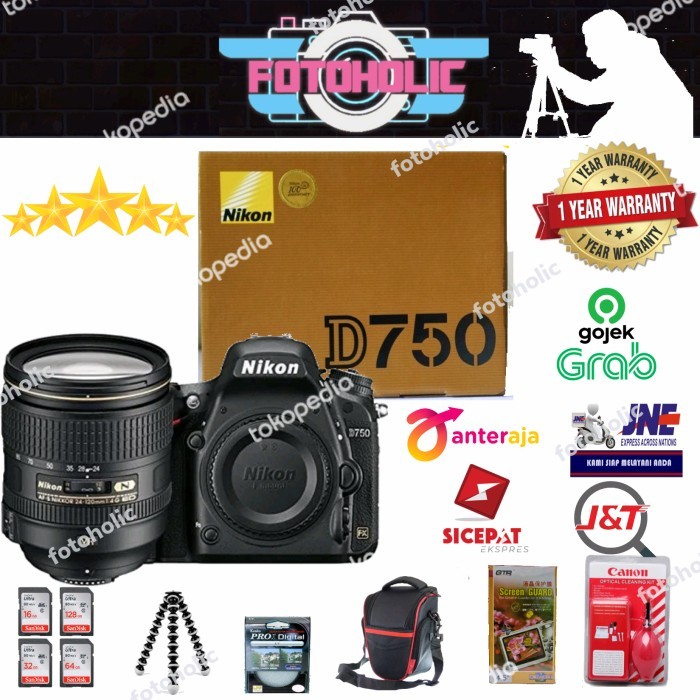 Nikon D750 Body Only/Nikon D750 Bo/ Kamera Nikon D750 Body Only