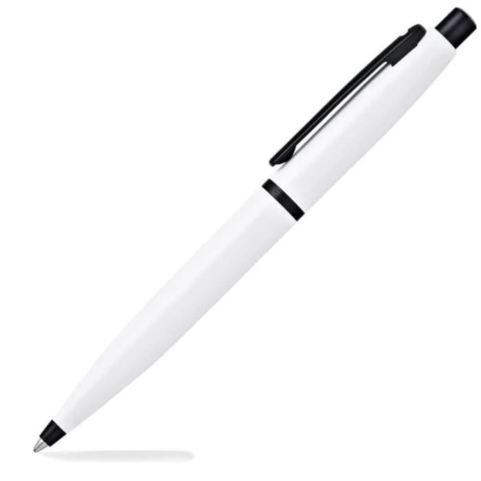 

Sheaffer VFM Gloss White Lacquer Featuring Black Trim Ballpoint Original