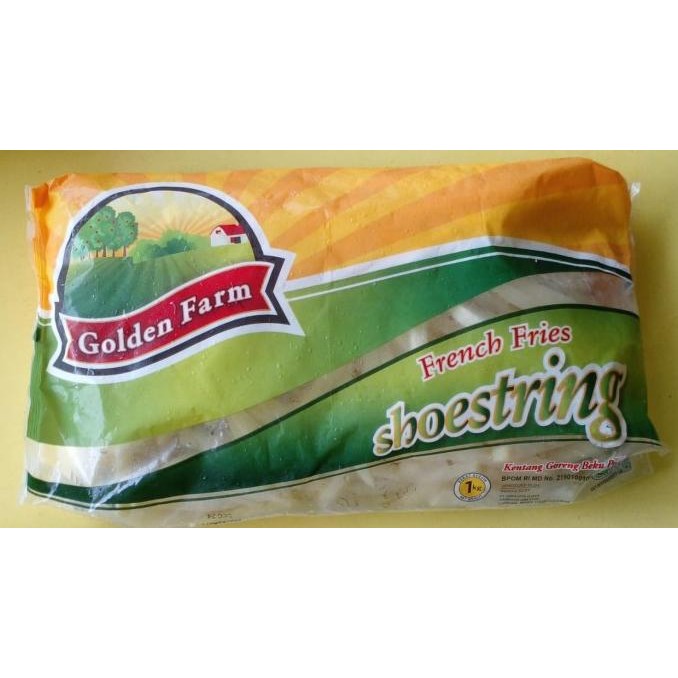 

Golden Farm Shoestring / Kentang Goreng Beku 1Kg [8993492101046] Original