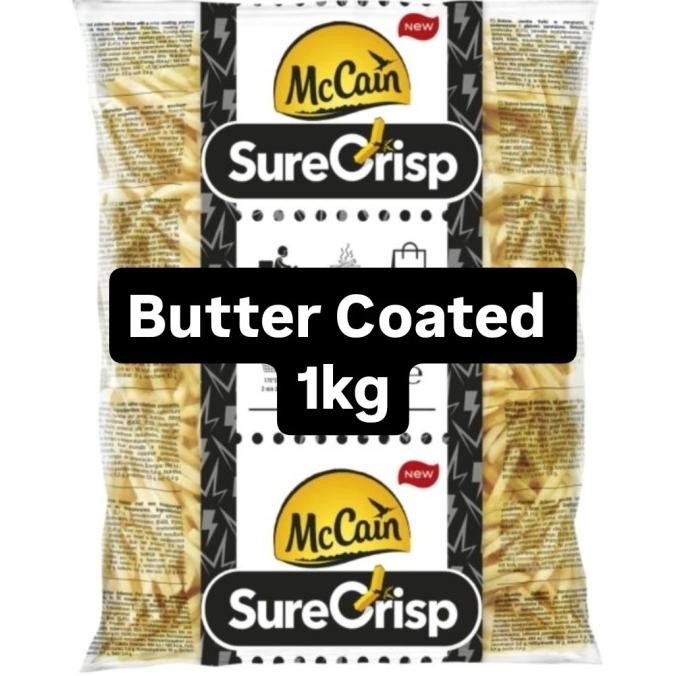 

Kentang Shoestring Butter Coated 1Kg.Mc Chain Shoestring Buttercoated Original