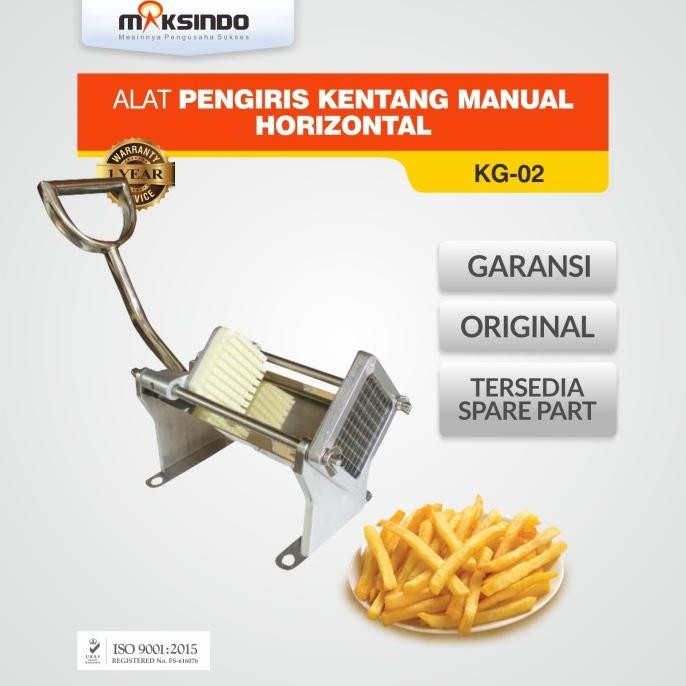 

Mesin Pengiris Kentang Manual Horizontal (Kg-02) Original