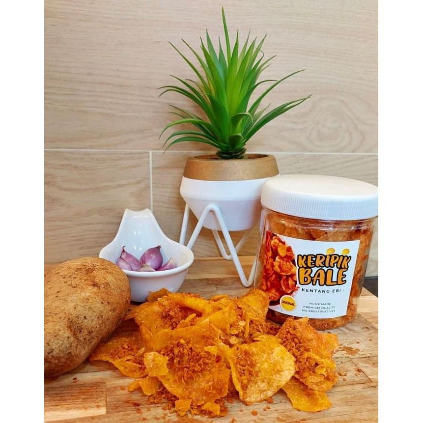 

Keripik Kentang Ebi Keripik Bale Homemade Tanpa Pengawet Size M Original