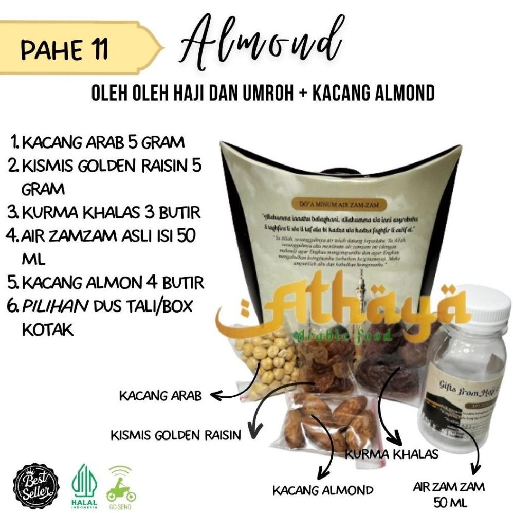 

SPIROS PAKET ALMOND SUPER HEMAT ISI 50 PCS / OLEH OLEH HAJI DAN UMROH / SOUVENIR HAJI DAN UMROH / HAMPERS