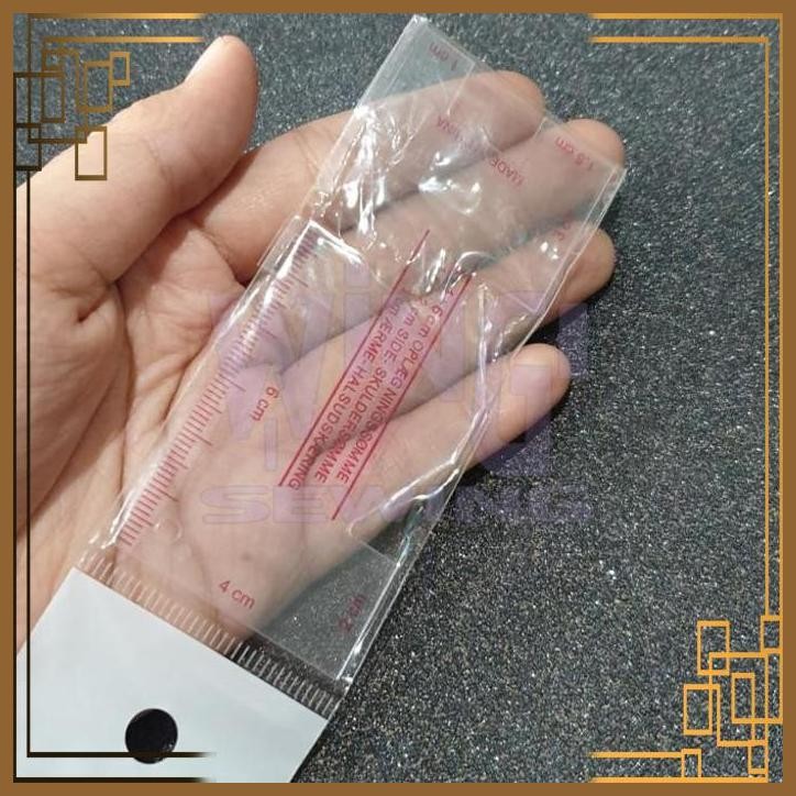 

[WGS] QR-0909 PENGGARIS JAHIT POLA BESAR TEPI BAHAN SKALA QUILTING METRIC