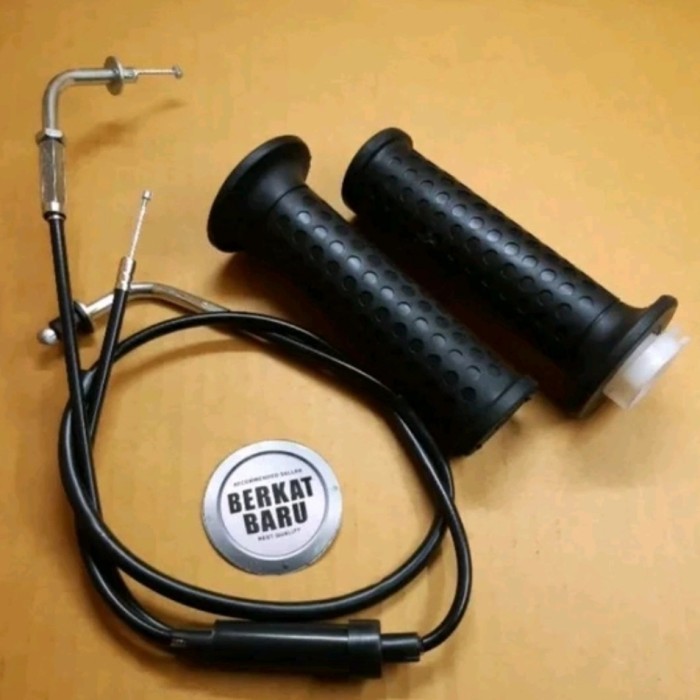 Paket Handgrip Hanfat Hangrip Tali Kabel Gas Yamaha Alfa Termurah Langka