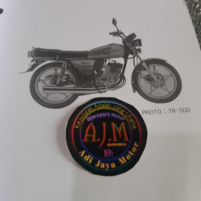 Buku Part Katalog Catalog Copian Suzuki Trs Tr-S Termurah Langka