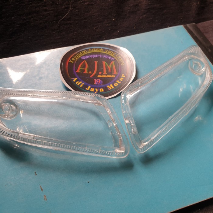 Mika Sen Sein Depan Satria Ru120 Lumba Putih Bening Termurah Langka