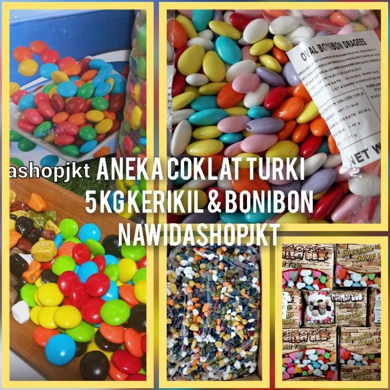 

SPIROS COKLAT TURKI KERIKIL BONIBON CHACHA BESAR KECIL ALMOND OLEH OLEH HAJI DAN UMROH