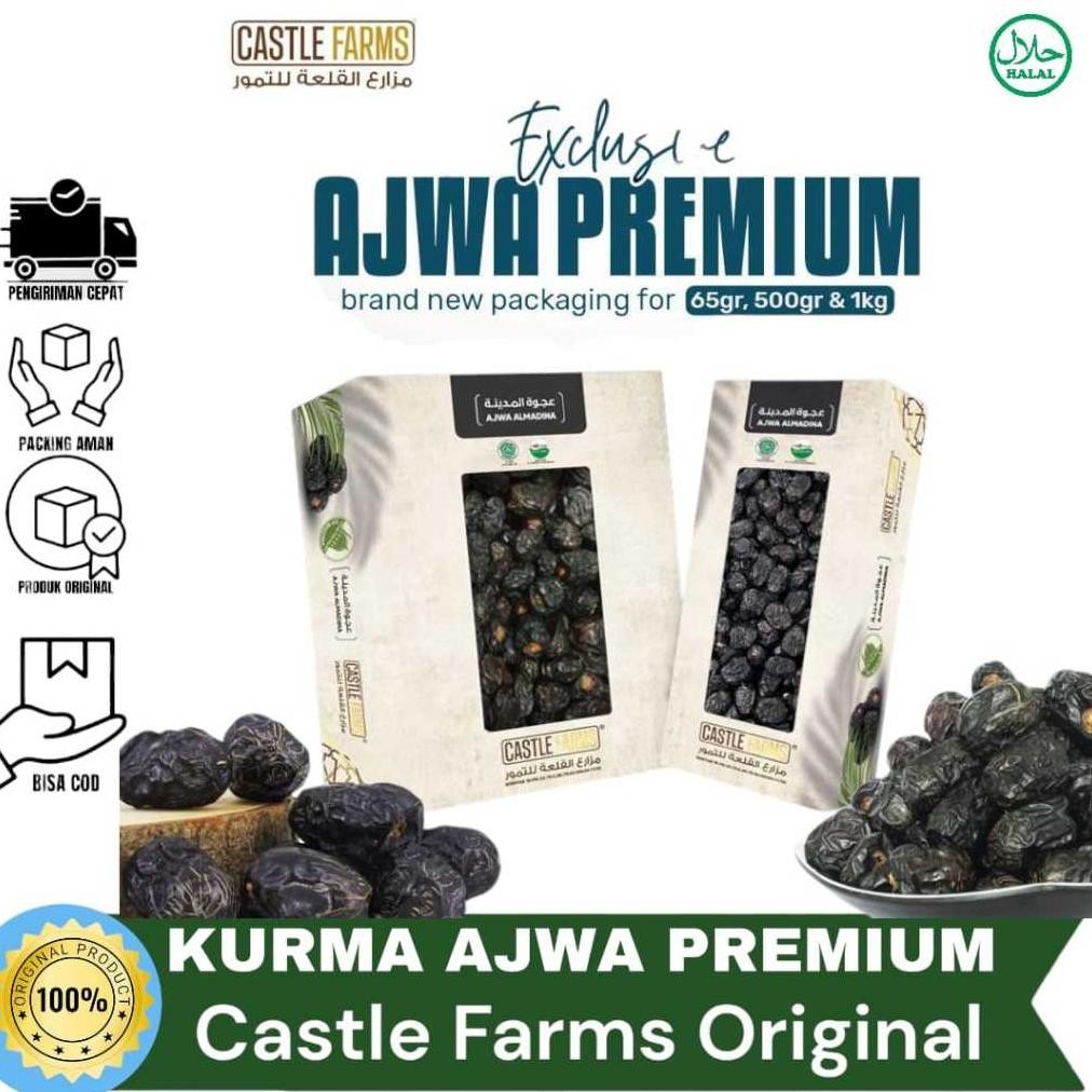 

zoe kurma ajwa al madina 1 kg kurma castle farms nabi oleh oleh haji dan umroh organic preum