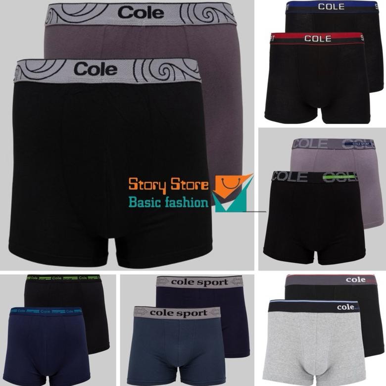 RILA BOXER COLE SPORT ISI 2 PCS